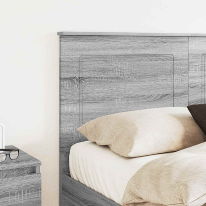 Headboard Grey Sonoma 100 cm Engineered Wood