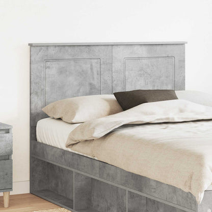 Headboard Concrete Grey 100 cm Engineered Wood