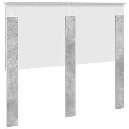 Headboard Concrete Grey 100 cm Engineered Wood