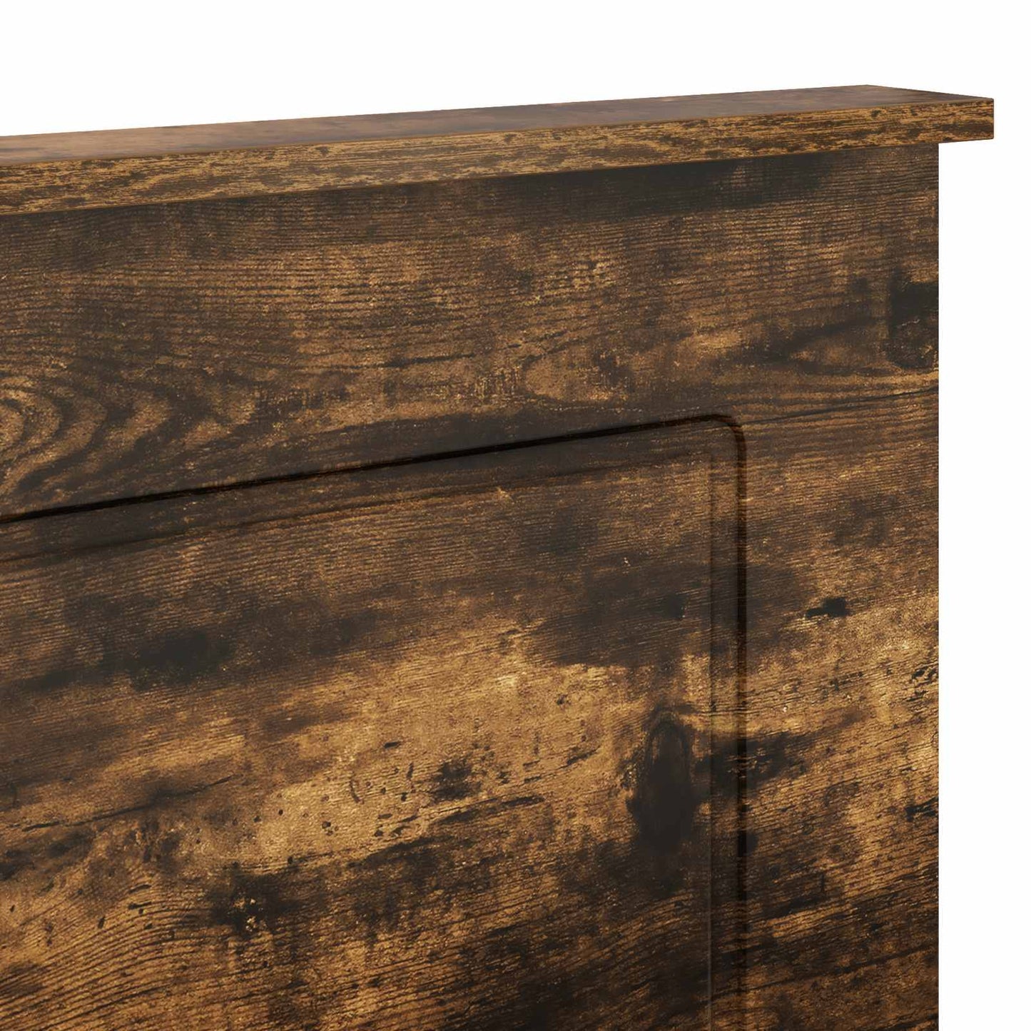 Headboard Smoked Oak 100 cm Engineered Wood