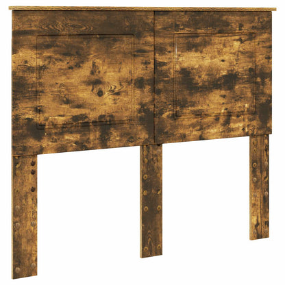 Headboard Smoked Oak 100 cm Engineered Wood
