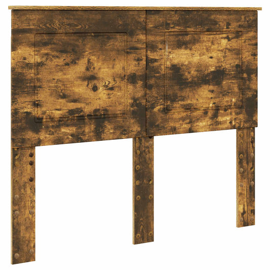 Headboard Smoked Oak 100 cm Engineered Wood