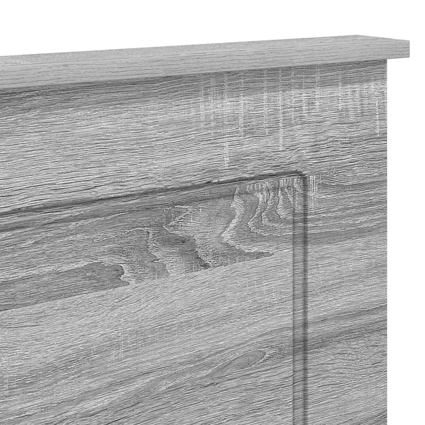 Headboard Grey Sonoma 100 cm Engineered Wood