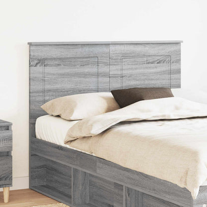Headboard Grey Sonoma 100 cm Engineered Wood