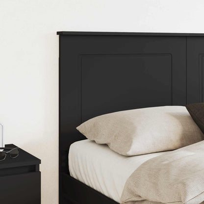 Headboard Black Oak 100 cm Engineered Wood