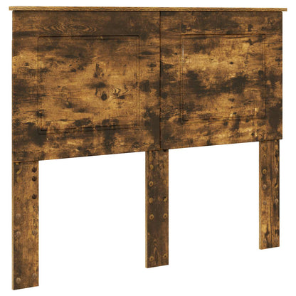 Headboard Smoked Oak 100 cm Engineered Wood