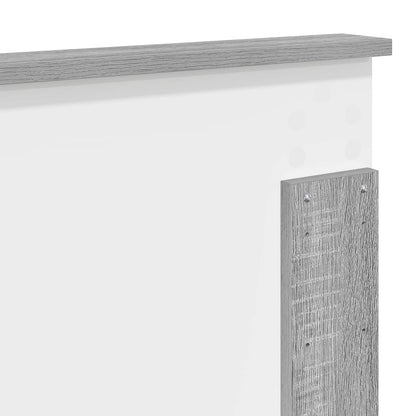 Headboard Grey Sonoma 100 cm Engineered Wood