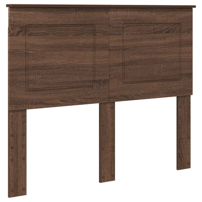 Headboard Brown Oak 100 cm Engineered Wood