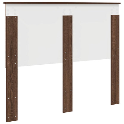 Headboard Brown Oak 100 cm Engineered Wood