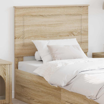 Headboard Sonoma Oak 100 cm Engineered Wood