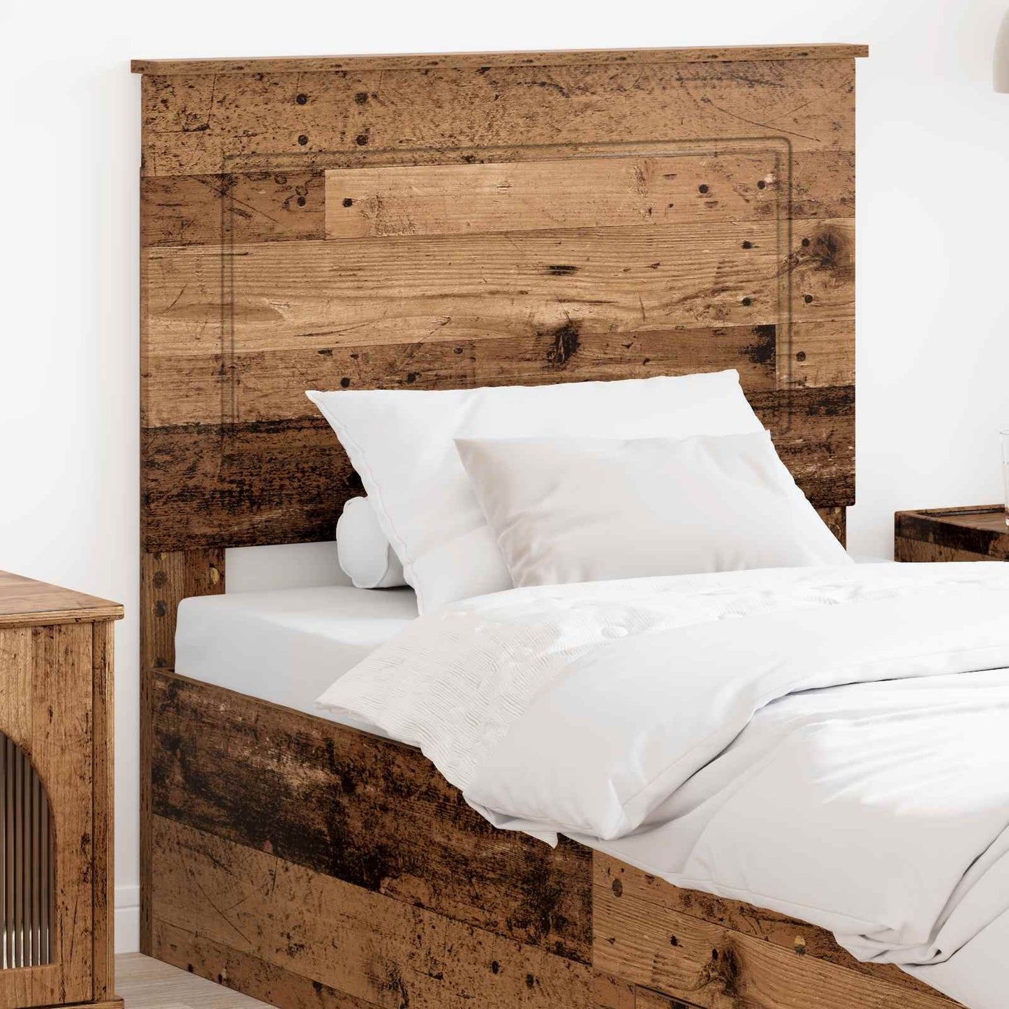 Headboard Old Wood 100 cm Engineered Wood