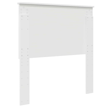 Headboard White 100 cm Engineered Wood