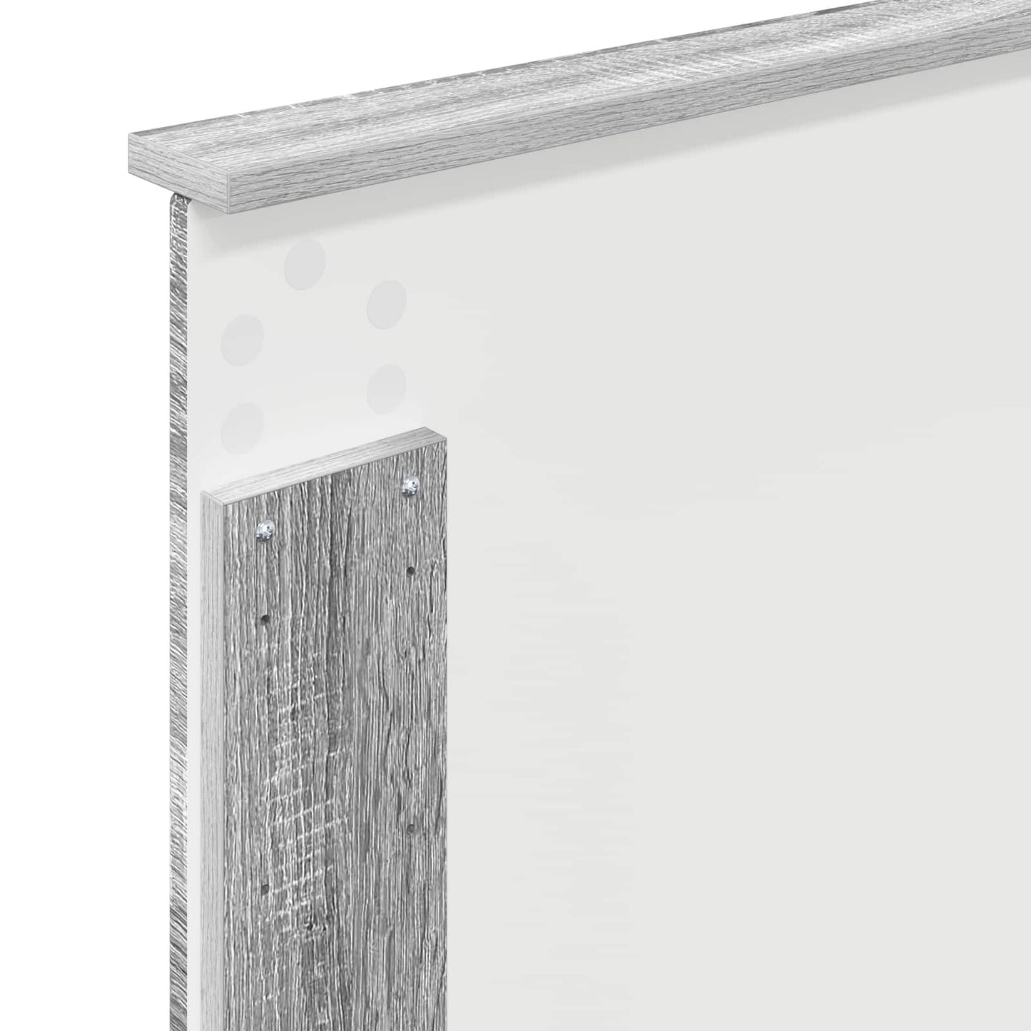 Headboard Grey Sonoma 100 cm Engineered Wood