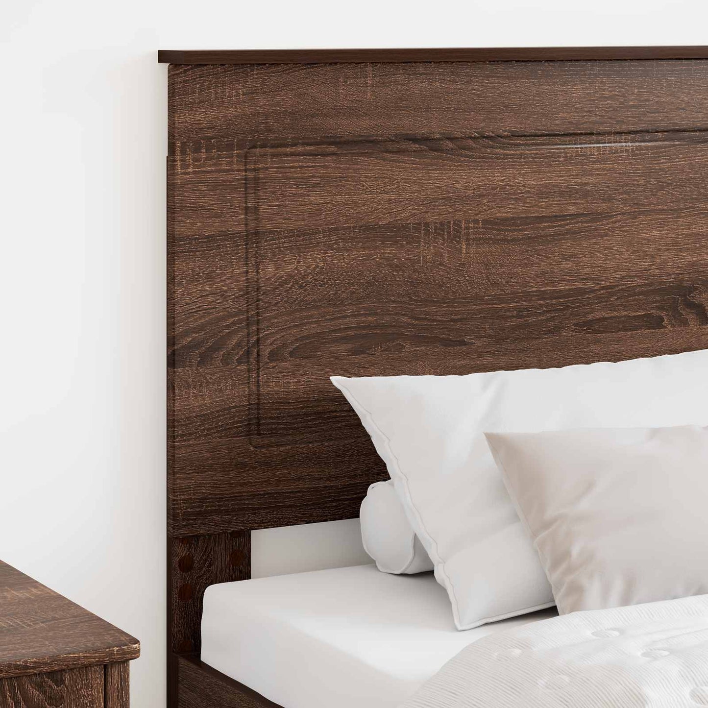 Headboard Brown Oak 100 cm Engineered Wood