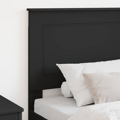 Headboard Black Oak 100 cm Engineered Wood