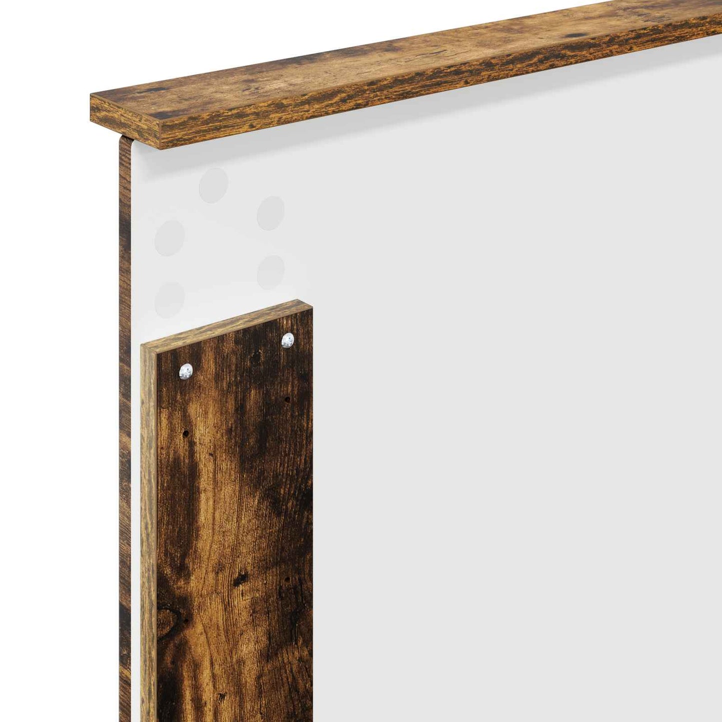 Headboard Smoked Oak 100 cm Engineered Wood