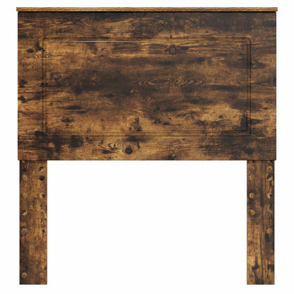 Headboard Smoked Oak 100 cm Engineered Wood