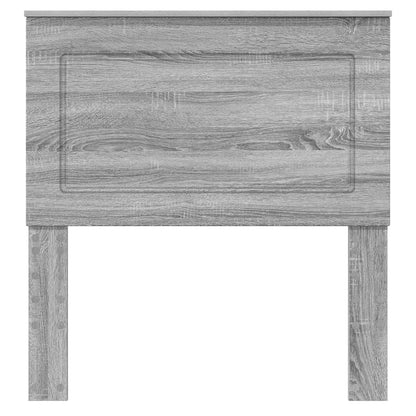 Headboard Grey Sonoma 100 cm Engineered Wood