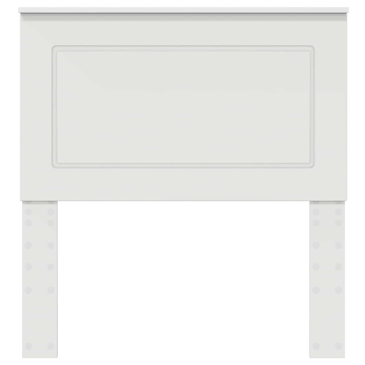 Headboard White 100 cm Engineered Wood