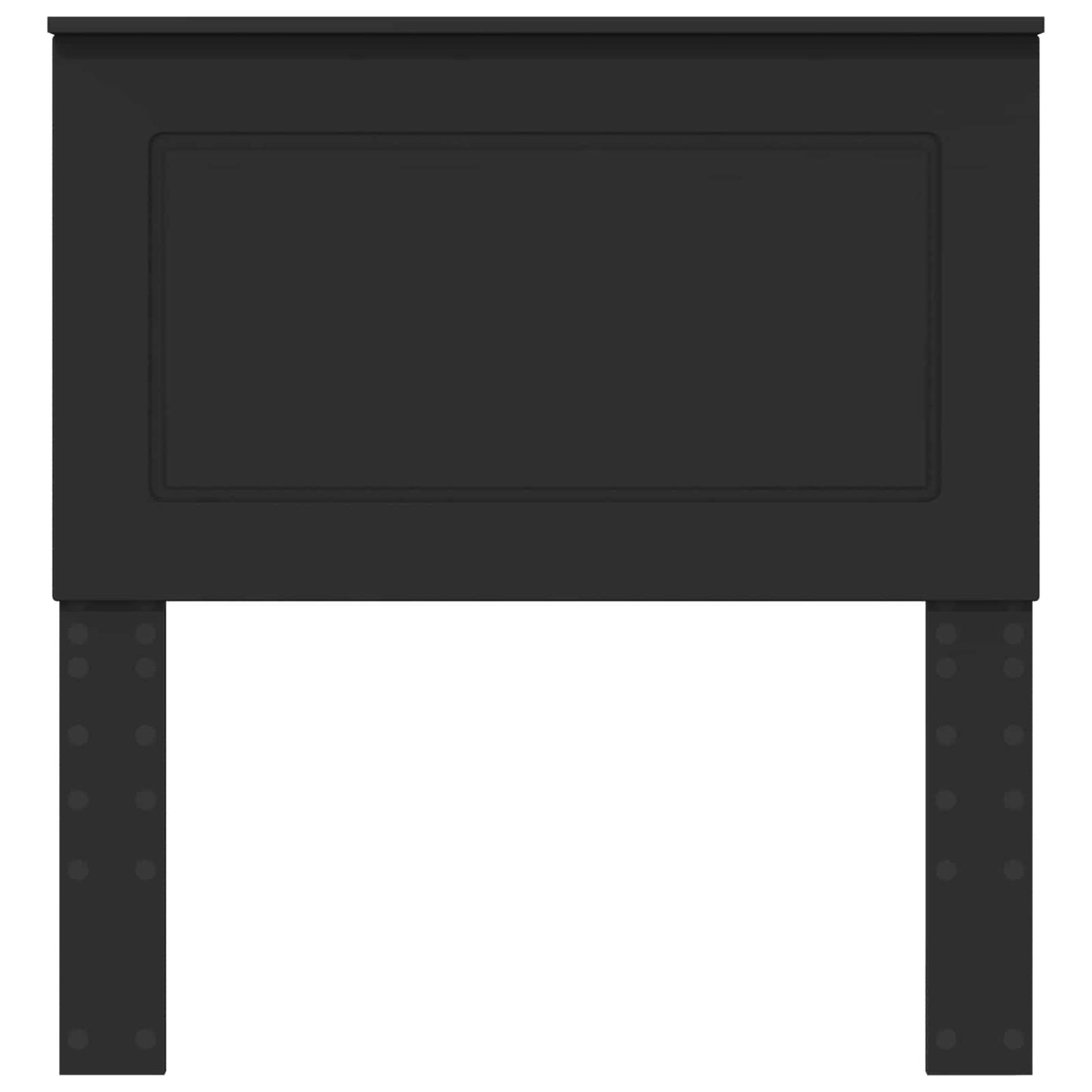 Headboard Black Oak 100 cm Engineered Wood