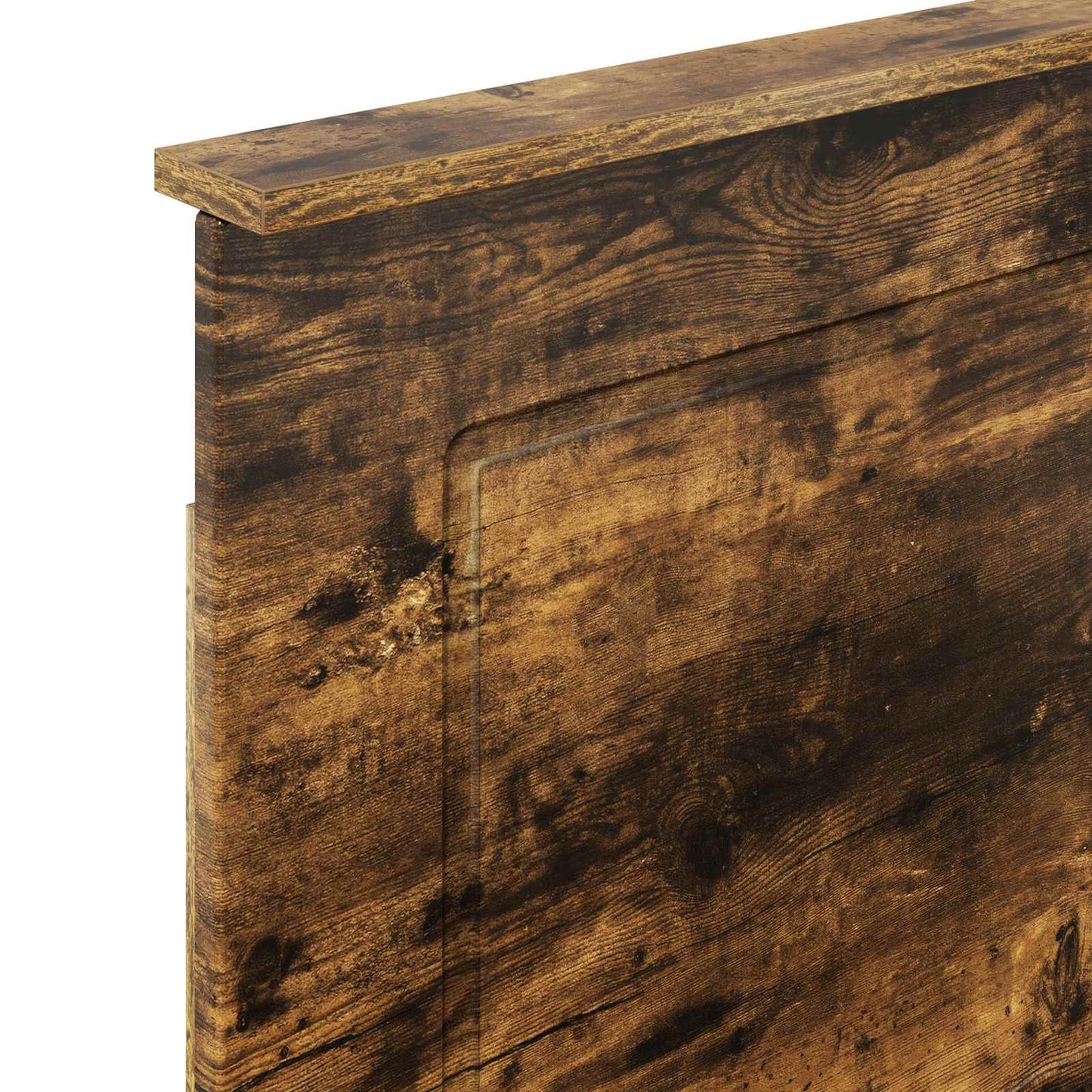 Headboard Smoked Oak 100 cm Engineered Wood