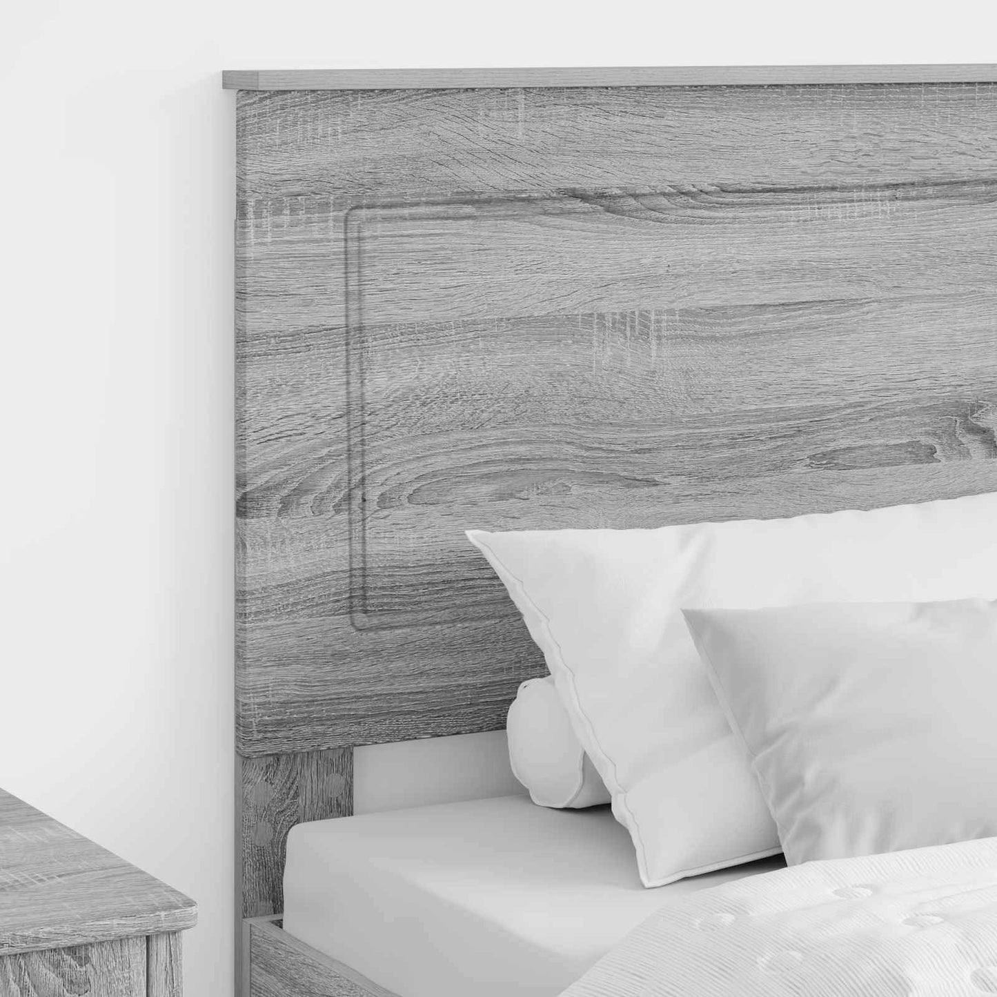 Headboard Grey Sonoma 100 cm Engineered Wood