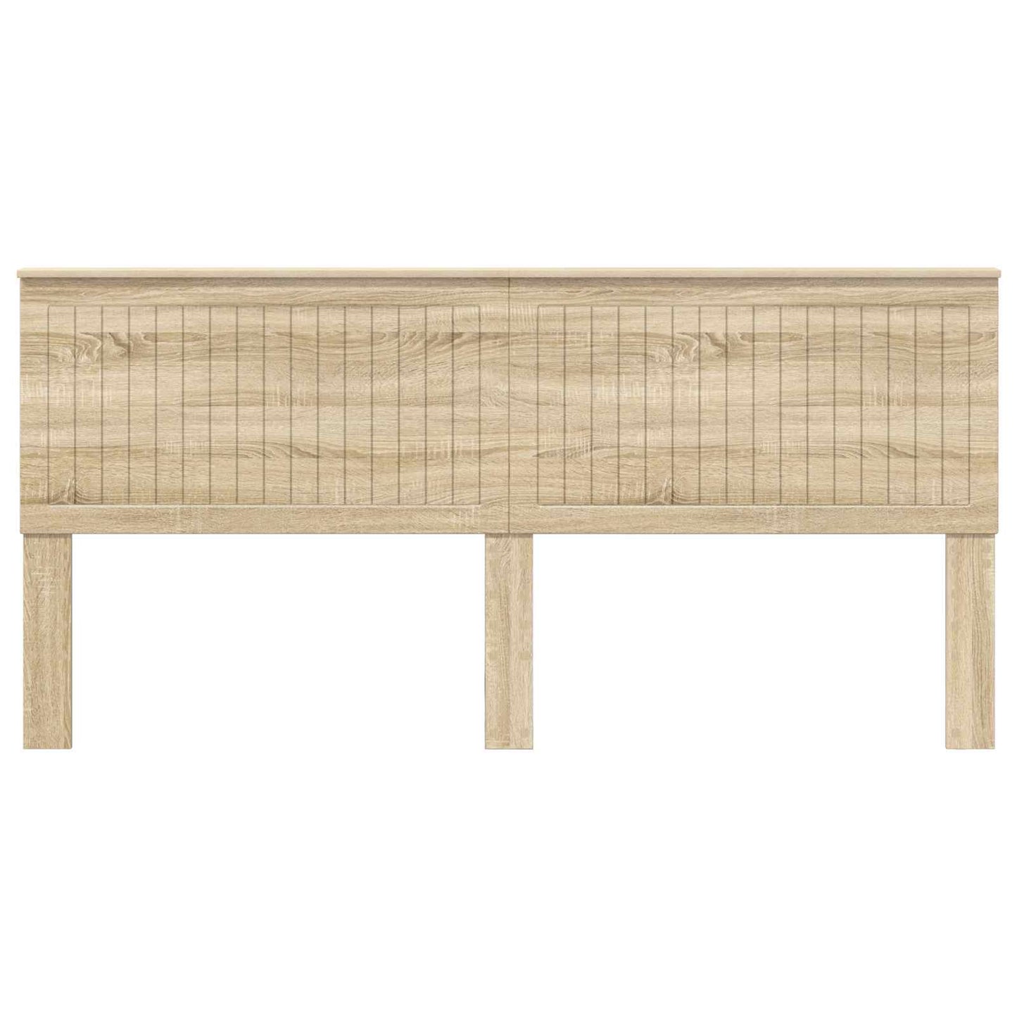 Headboard with Headboard Sonoma Oak 200 cm Engineered wood