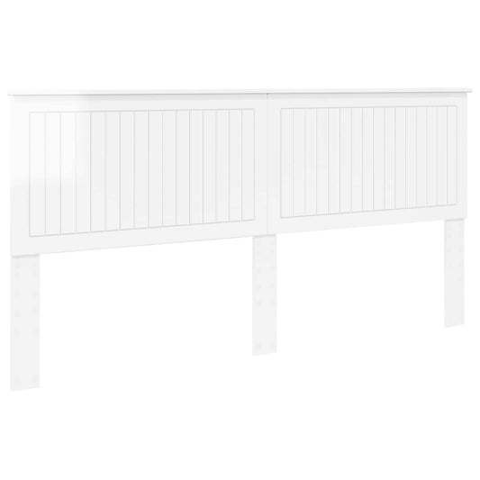 Headboard Gloss White Engineered wood
