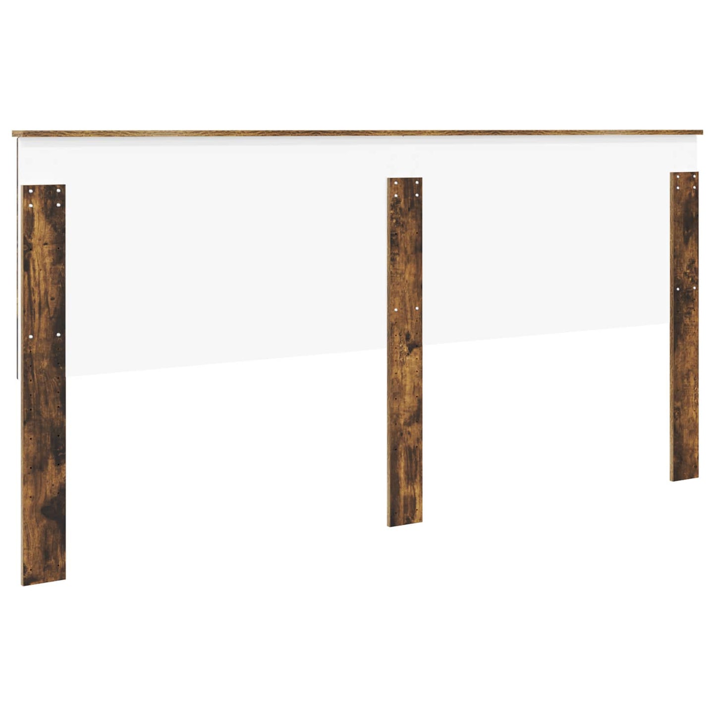 Headboard with Headboard Smoked Oak 200 cm Engineered wood