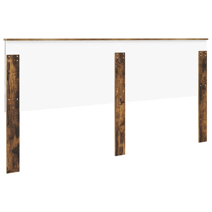 Headboard with Headboard Smoked Oak 200 cm Engineered wood