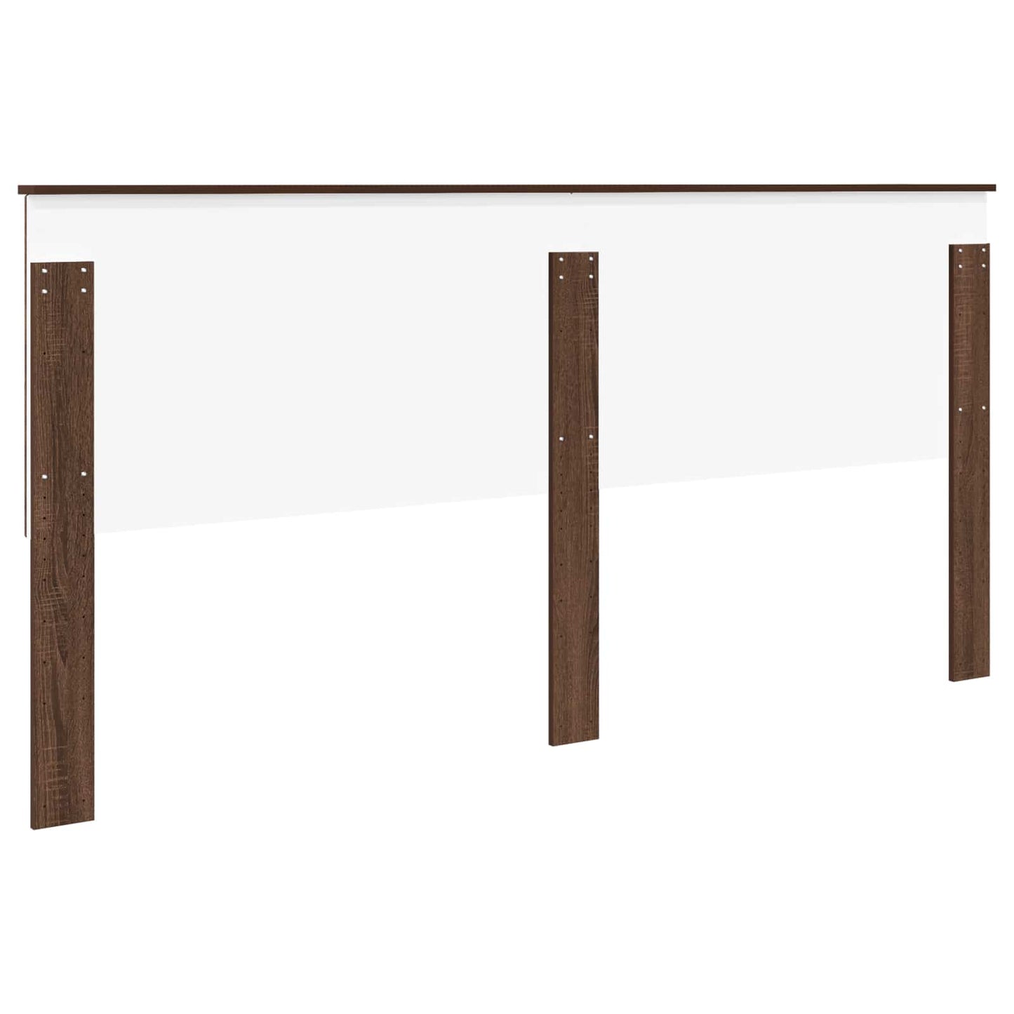 Headboard with Headboard Brown Oak 200 cm Engineered wood