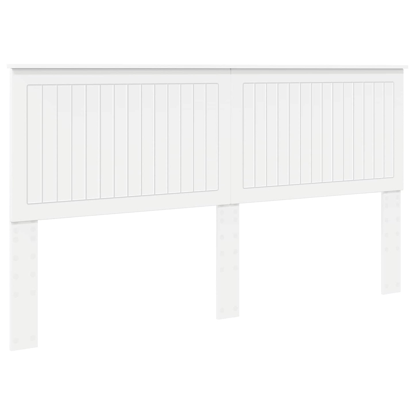Headboard with Headboard White 180 cm Engineered wood