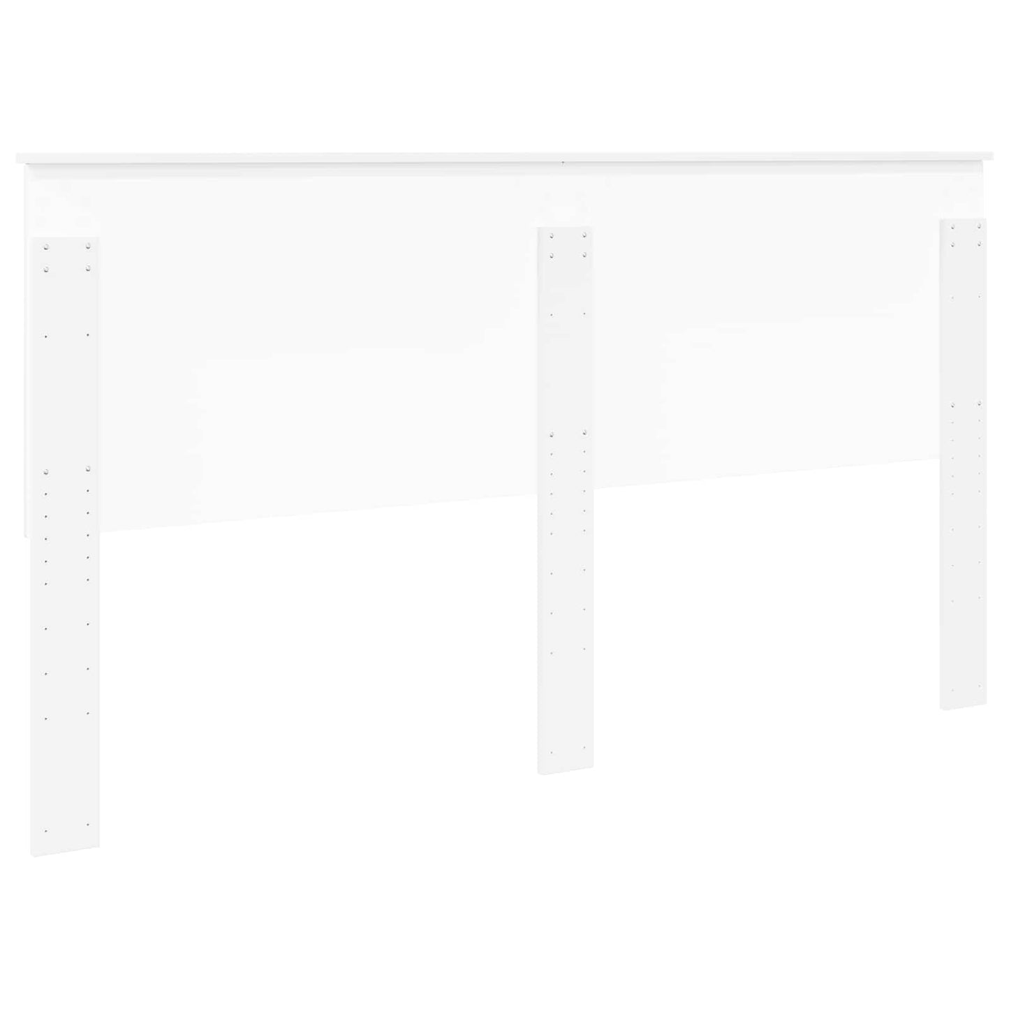 Headboard with Headboard White 180 cm Engineered wood