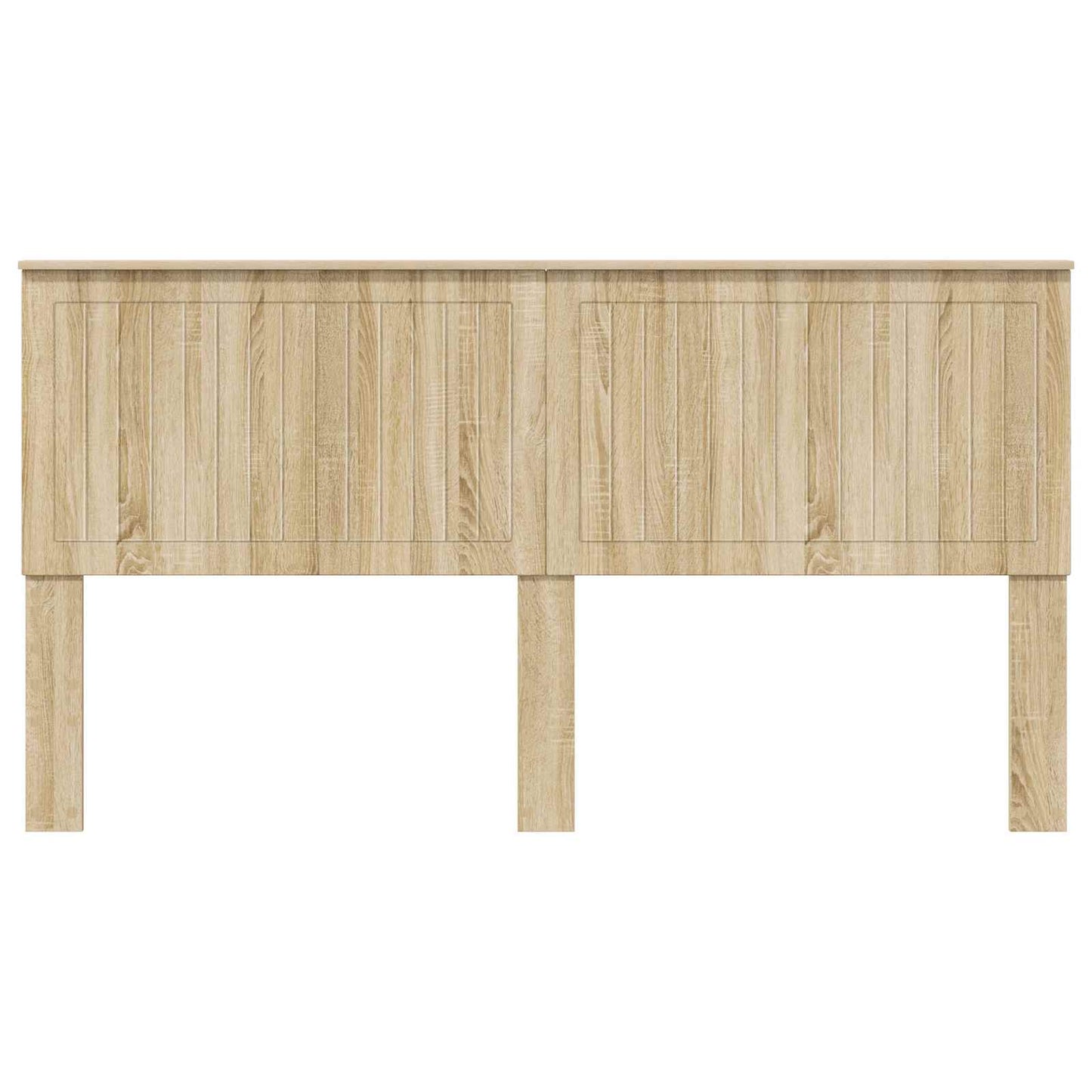 Headboard with Headboard Sonoma Oak 180 cm Engineered wood