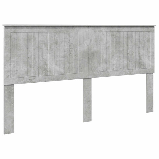 Headboard Concrete Grey Engineered wood