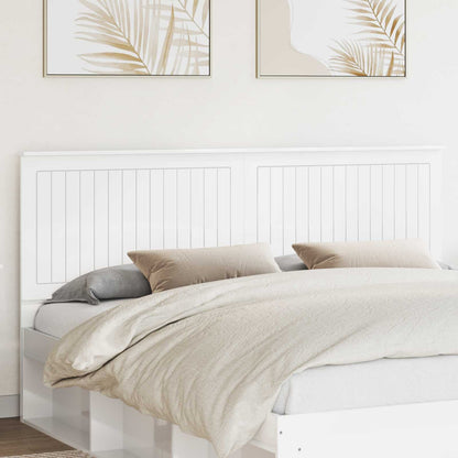 Headboard Gloss White Engineered wood
