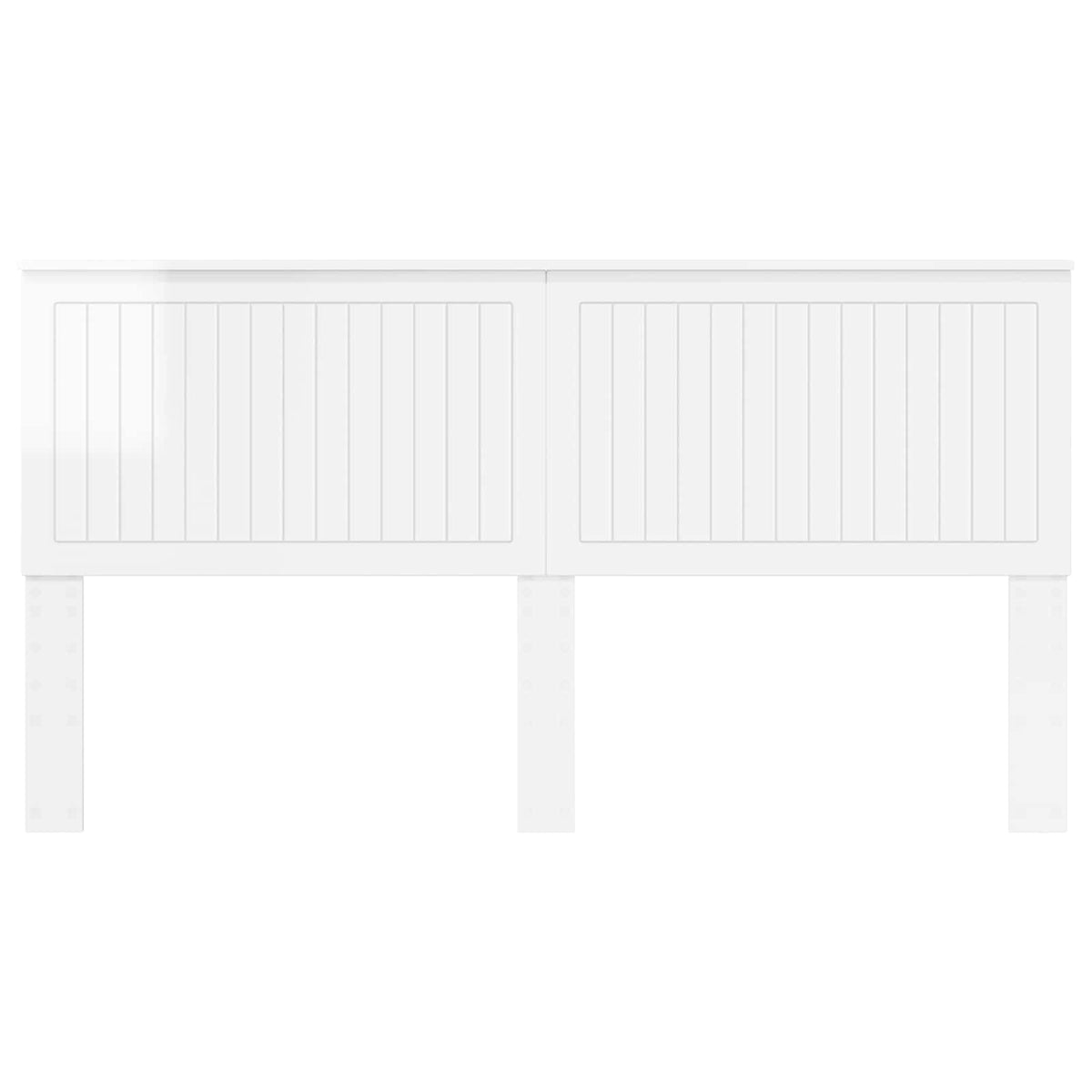 Headboard Gloss White Engineered wood