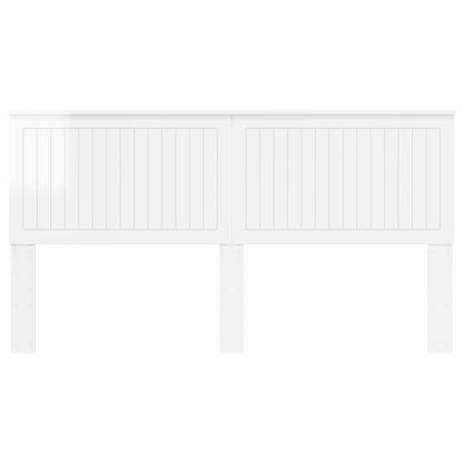 Headboard Gloss White Engineered wood