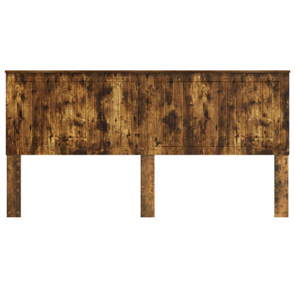 Headboard with Headboard Smoked Oak 180 cm Engineered wood