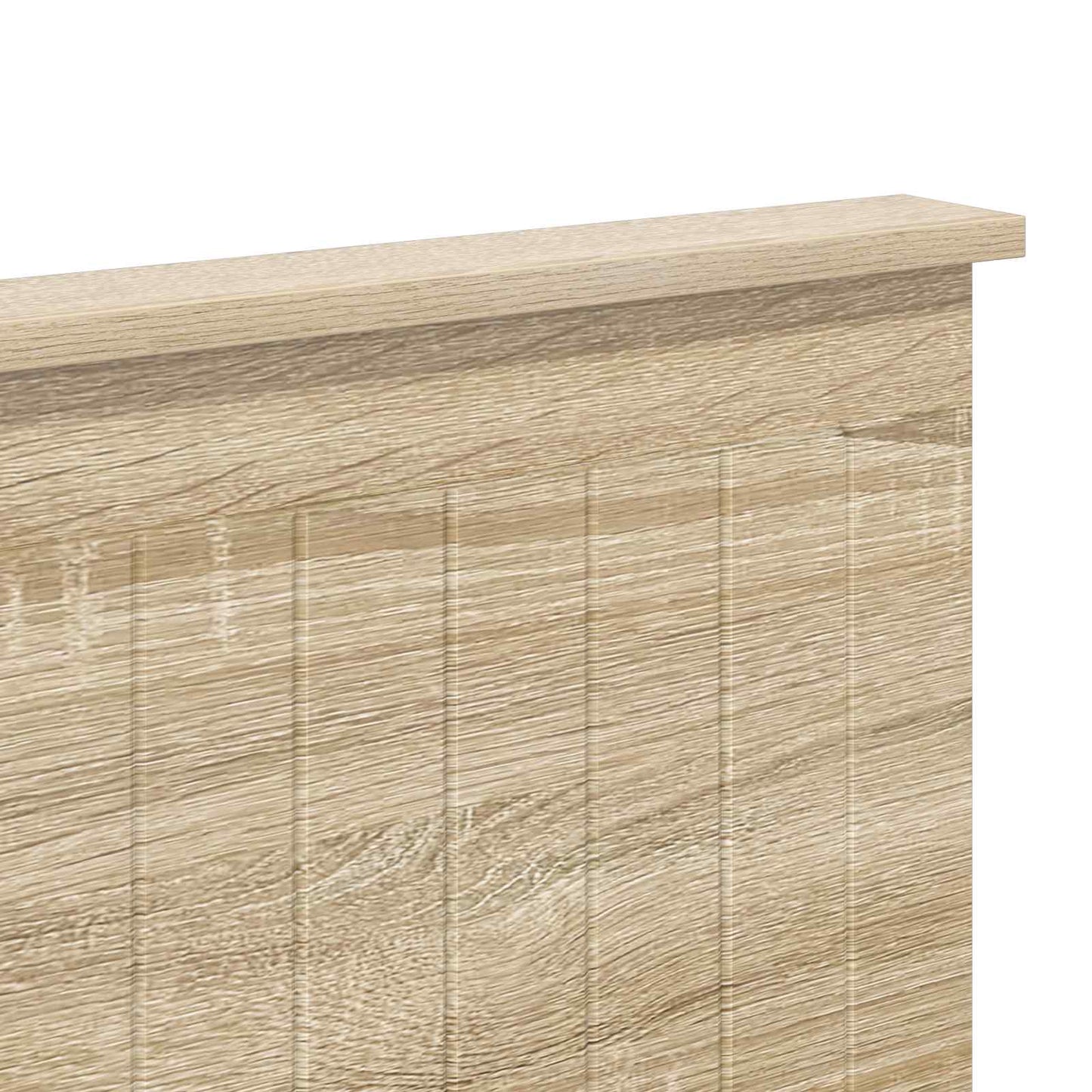 Headboard with Headboard Sonoma Oak 160 cm Engineered wood