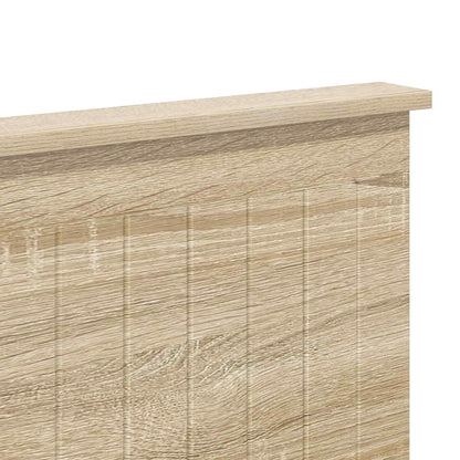 Headboard with Headboard Sonoma Oak 160 cm Engineered wood