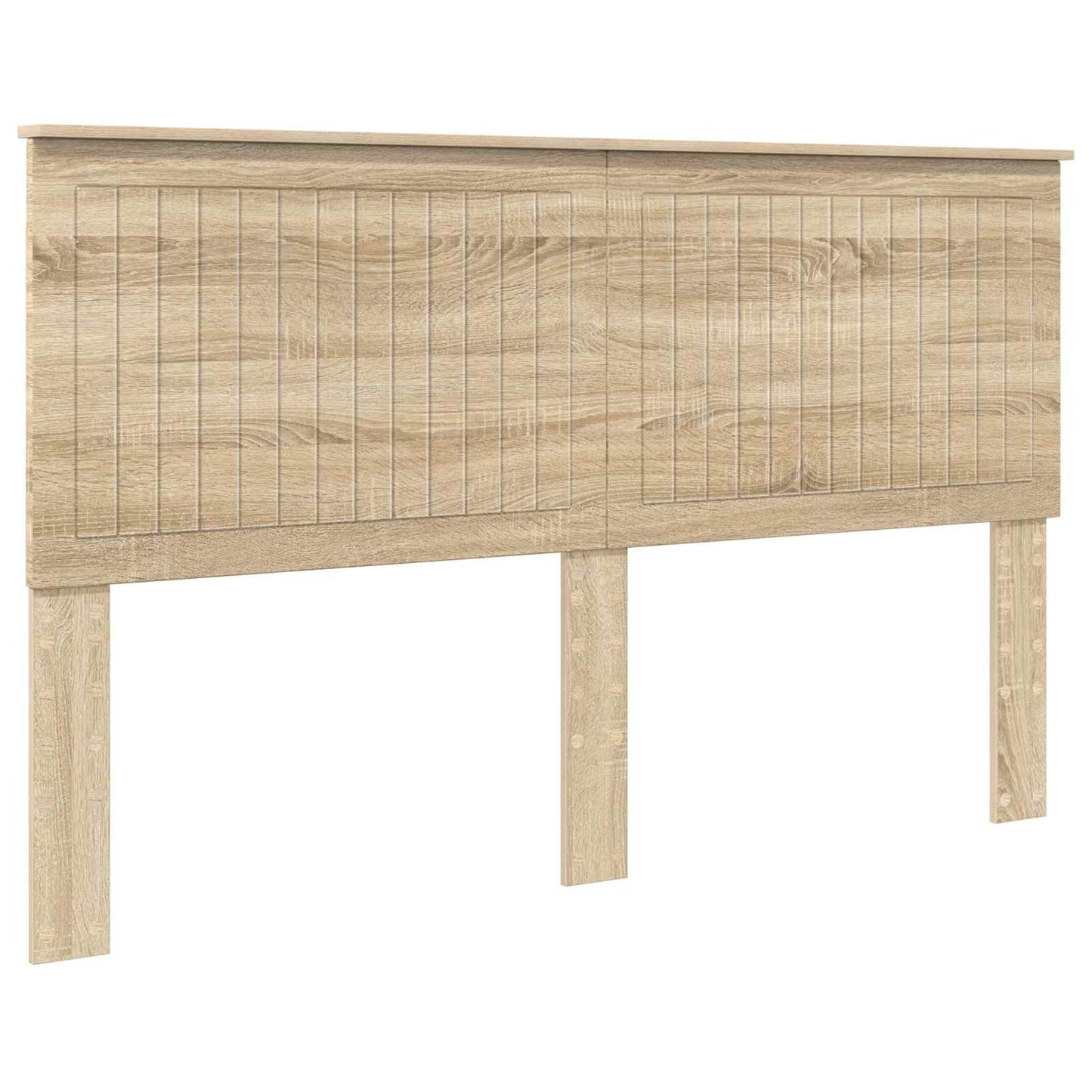 Headboard with Headboard Sonoma Oak 160 cm Engineered wood