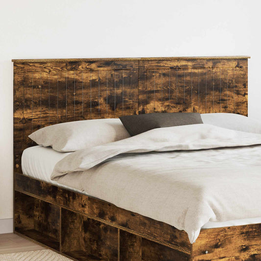 Headboard Smoked Oak Engineered wood