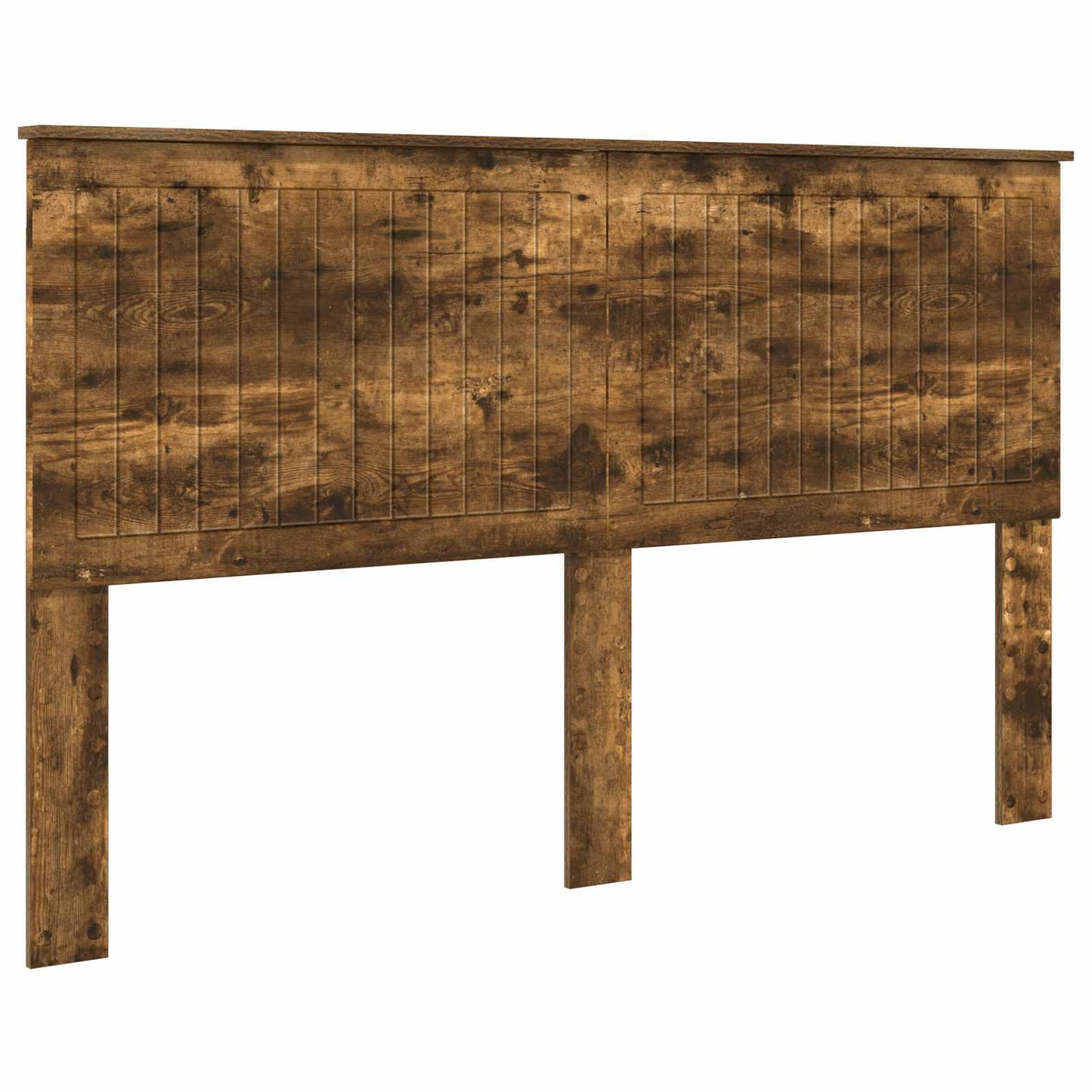 Headboard with Headboard Smoked Oak 160 cm Engineered wood