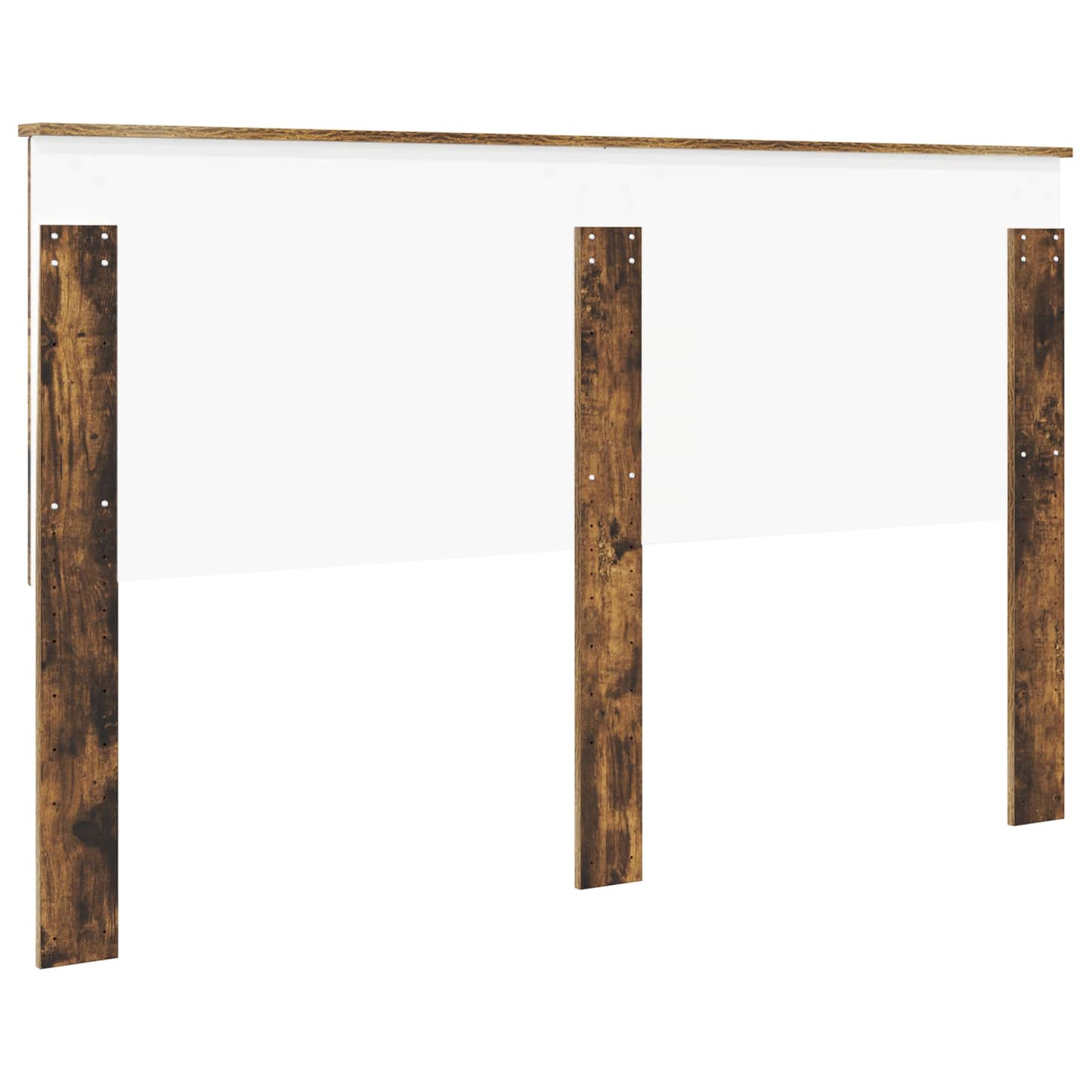 Headboard with Headboard Smoked Oak 160 cm Engineered wood