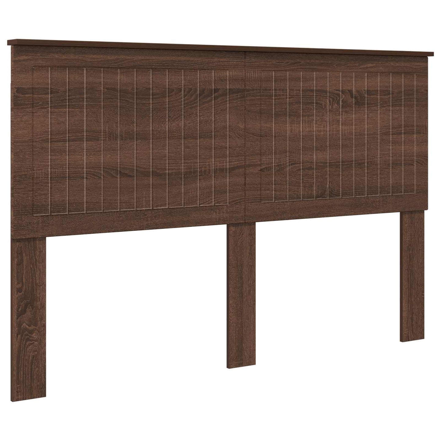 Headboard with Headboard Brown Oak 160 cm Engineered wood