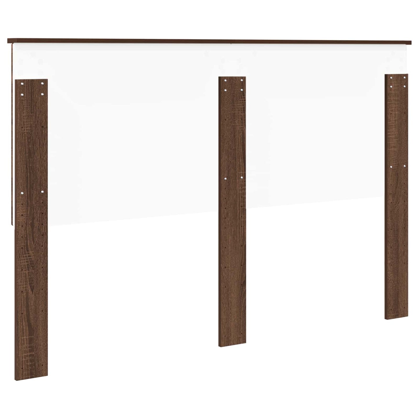 Headboard with Headboard Brown Oak 160 cm Engineered wood