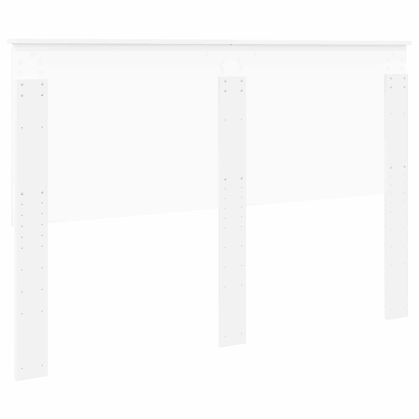 Headboard with Headboard White 150 cm Engineered wood