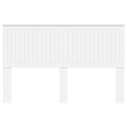Headboard with Headboard White 150 cm Engineered wood
