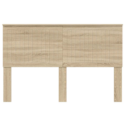 Headboard with Headboard Sonoma Oak 150 cm Engineered wood
